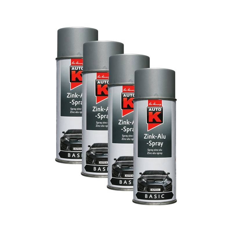 KWASNY 4X 233 057 Auto-K Zink-Alu-Spray Zinkspray 400ml von Kwasny