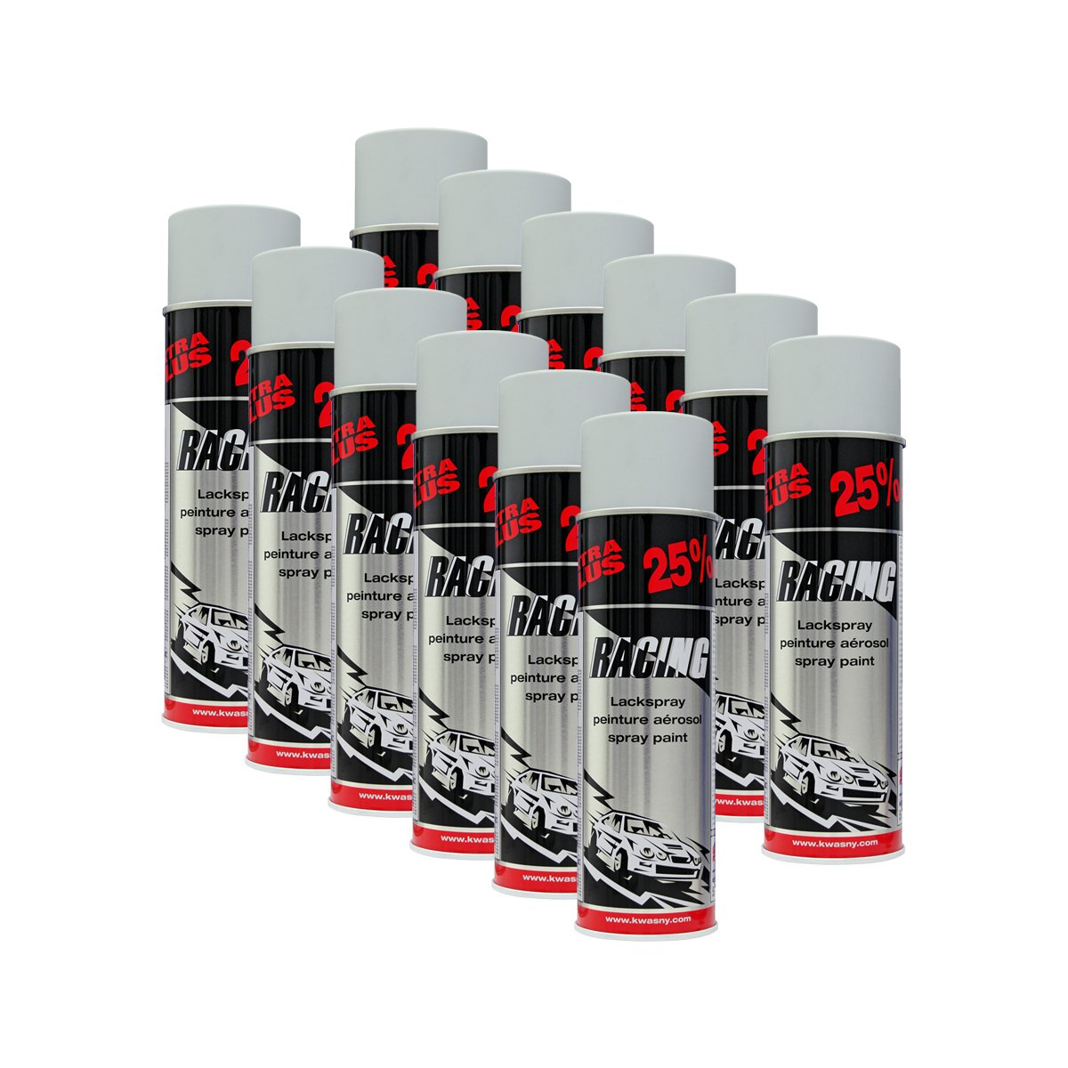 Kwasny 12x 288 901 Auto-K Racing Universal Grundierung grau 500ml von Kwasny