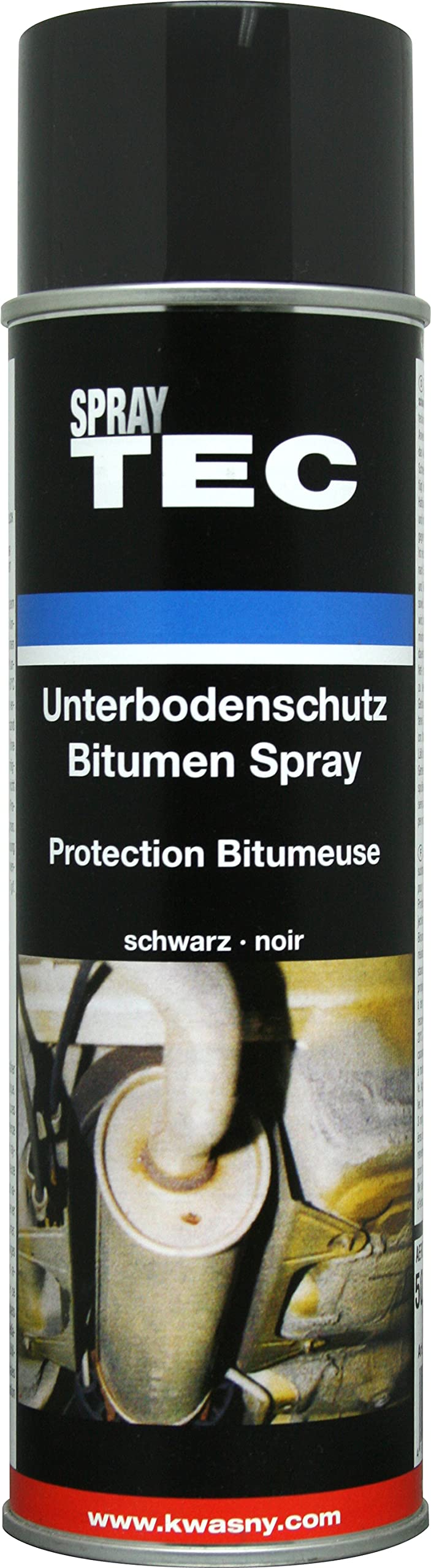 Kwasny 235 500 Auto-K Spray TEC Unterbodenschutz Bitumen schwarz 500ml von Kwasny