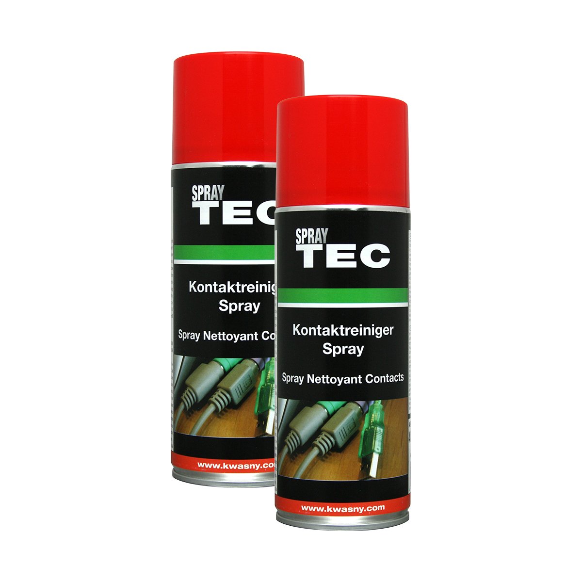 Kwasny 2X 235 002 Auto-K Spray TEC Kontaktreiniger-Spray Entfettung 400ml von Kwasny