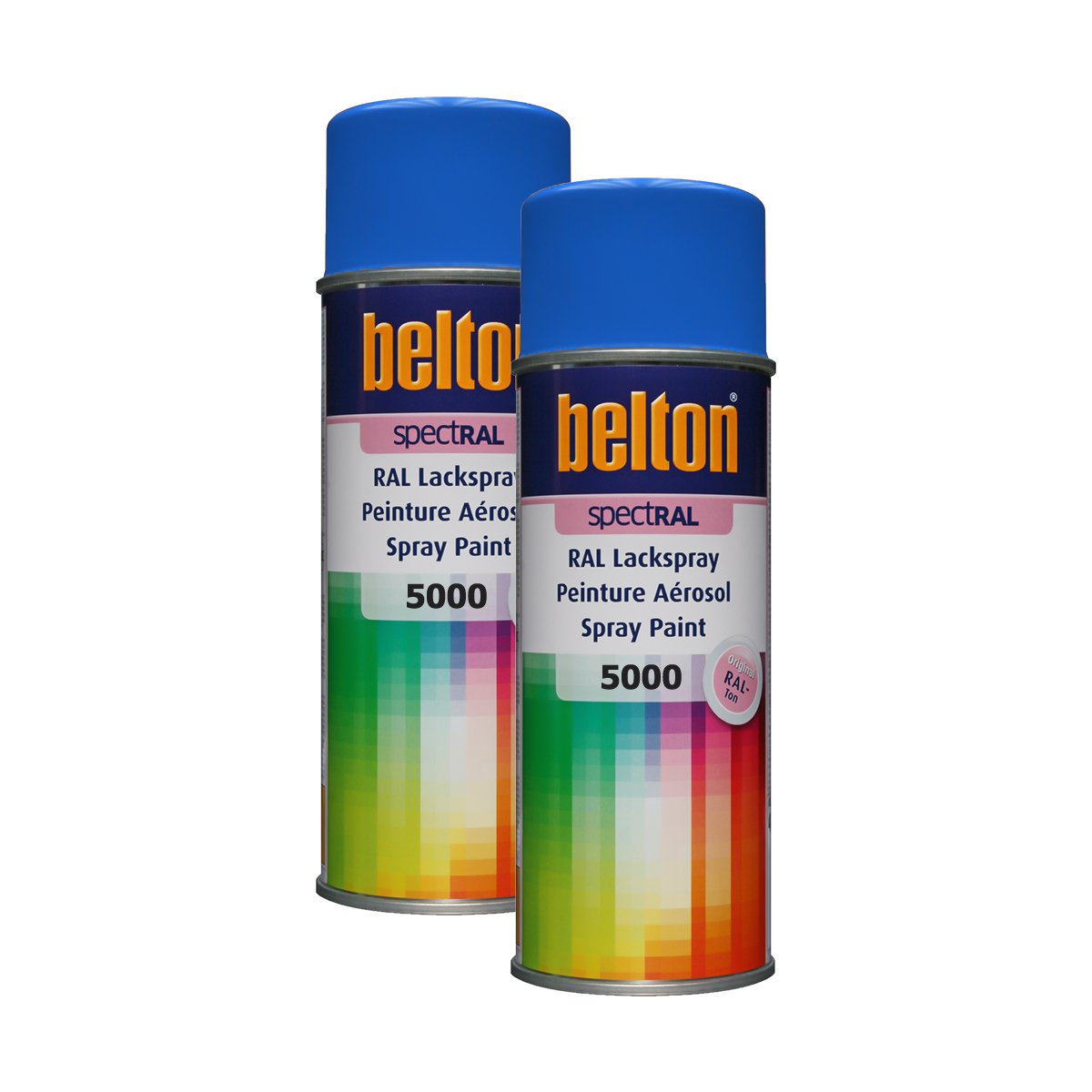 Kwasny 2X 324 205 Belton Spectral Lackspray RAL 5000 violettblau Hochglanz 400ml von Kwasny