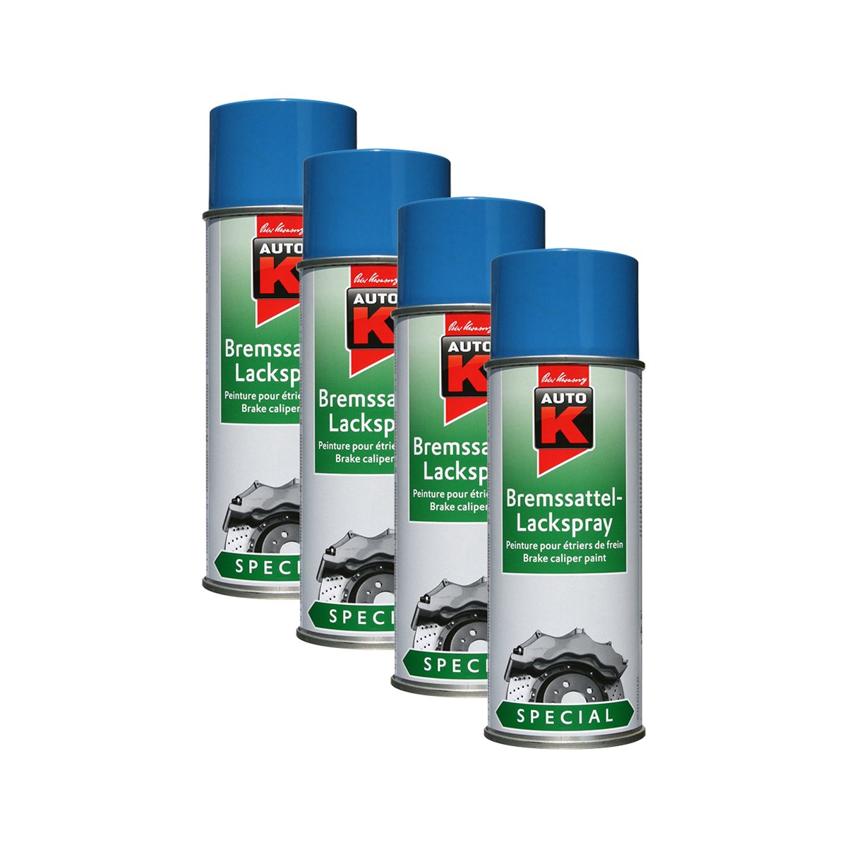 Kwasny 4X 233 076 Auto-K Special Bremssattel-Lackspray Blau 400ml von Kwasny