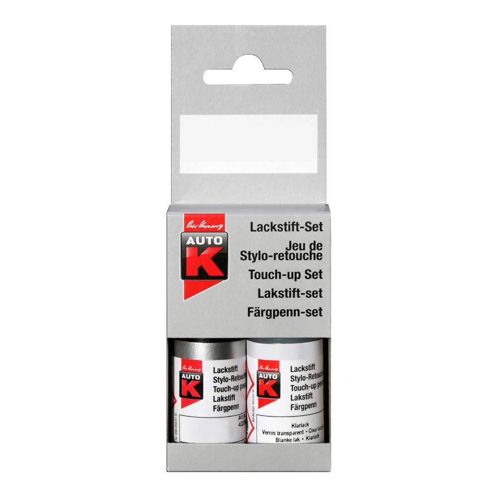 Kwasny Auto-K Lackstift 2-Schicht Lack Stift Original-Farbton Gris Fulminator Met EYP 9 ml von Kwasny