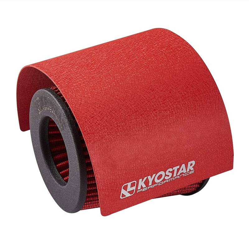 Kyostar Universal Stahl Kegel Luftfilter Heat Shield Lufteinlass Filter Abdeckung für 2.5-3.5 Kegel Filter Rot von Kyostar