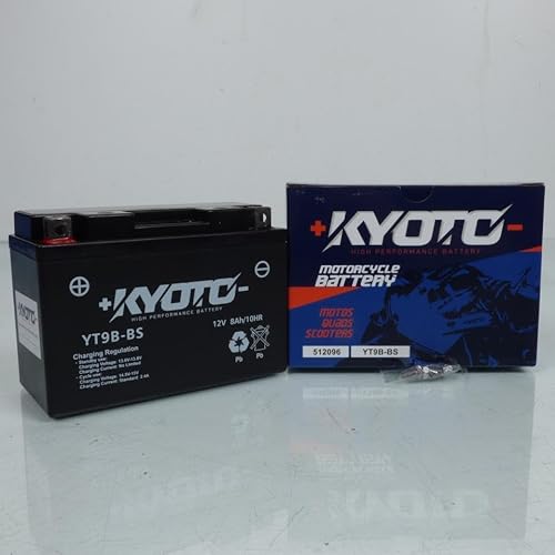 sla kyoto batterie für motorrad yamaha 600 yzf r6 2001 bis 2005 yt9b-bs sla / 12v 8ah neu von Kyoto