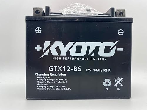 Kyoto Batterie GTX12-BS Motorradbatterie für Suzuki RF R 900 1994-1999 von Kyoto