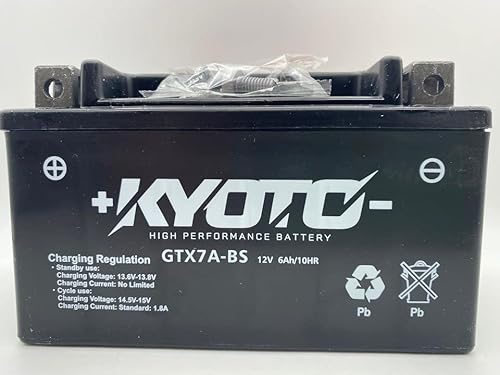 Kyoto Batterie GTX7A-BS Ersatzakku für KYMCO So Easy Fi 100 von Kyoto