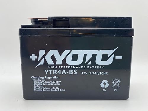 Kyoto Batterie YTR4A-BS Ersatzbatterie für DUCATI RS 996 2000-2001 von Kyoto