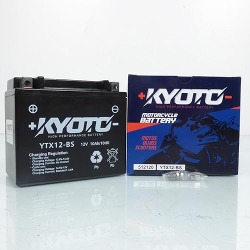 batteria sla kyoto per moto suzuki 800 vz marauder 1997 al 2004 ytx12-bs sla / 12v 10ah nuova von Kyoto