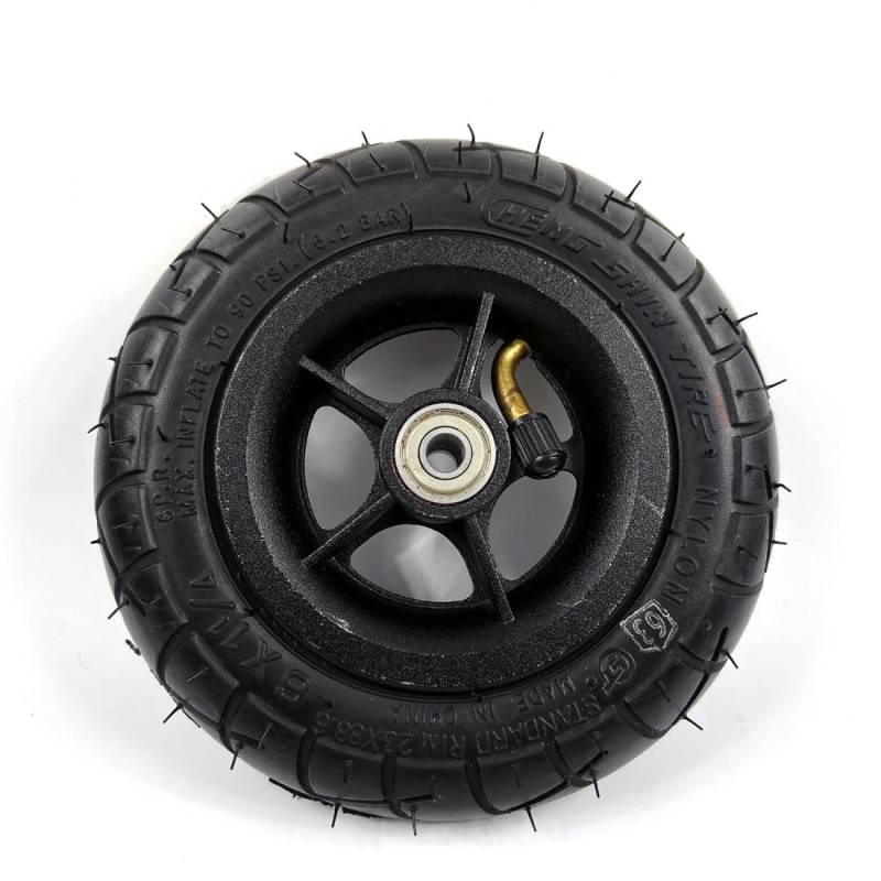 150MM Scooter Inflation Wheel With Aluminium Alloy Hub 6" Pneumatic Tyre With Inner Tube Electric Scooter 6 Inch Pneumatic Tire (black) von L-faster