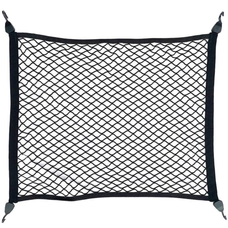 Frachtnetz, 24x16inch Elastic Bungee Net mit Haken, Allzweck-Kofferraum- und Dachspeicher für Autos, Lastwagen von LAANCOO