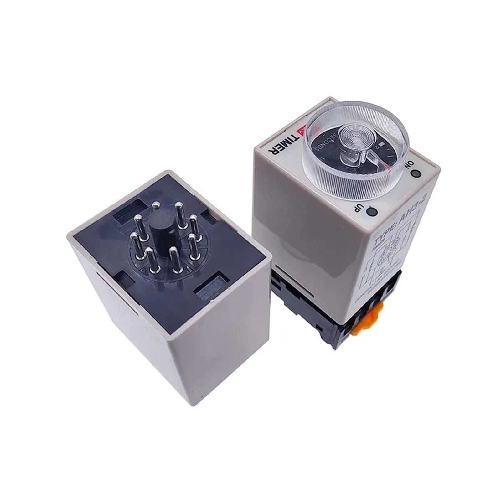 1 PC AH3-2 Power-on Delay Timer AH3-3 Time Relay AC Thick Stitch Time Set Range 1S/5S/10S/30S/60S/5M/10M/30M LABDIP(AC110V,AH3-2 0-3Minutes) von LABDIP