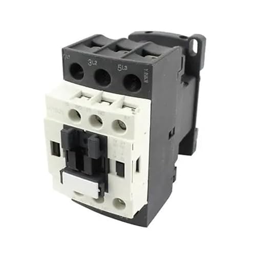 110V 50/60Hz Coil 3-Pole NO NC DIN Rail AC Contactor Ue 380V Ie 25A LC1D25 LABDIP von LABDIP