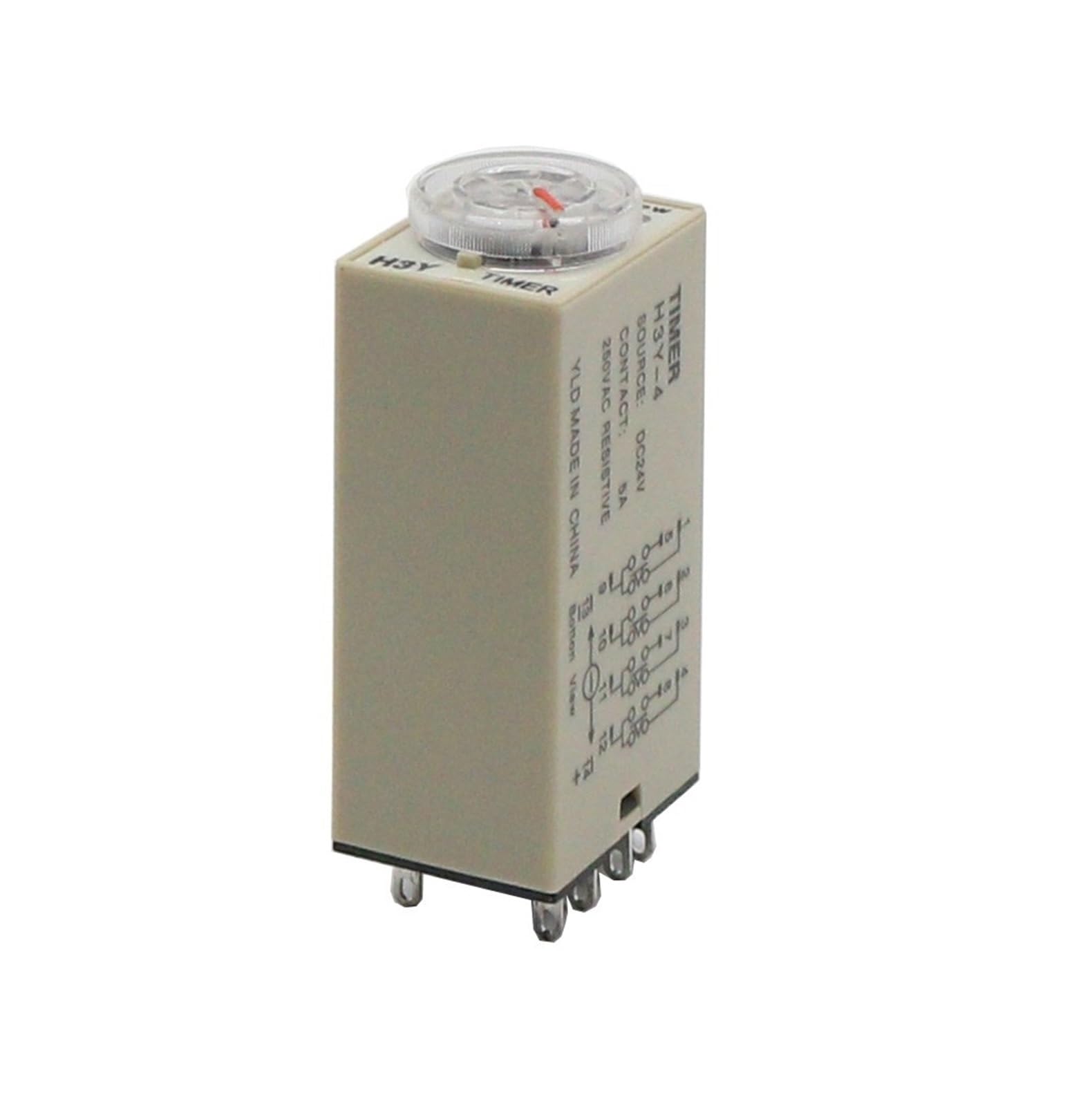 1pcs Power on Delay Time Relay H3Y-4 Small 14-pinDC12V24vAC220v Timer Switch 1S 3S 5S 30S 60S 5M 10M 30M 60M LABDIP(DC 12V,H3Y-4 3Minute) von LABDIP