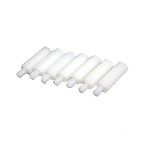 20-50pcs Male to Female M2 M2.5 M3 M4 White Black Standoff Spacer Spacing Screws LABDIP(25MM_M4 20PCS) von LABDIP