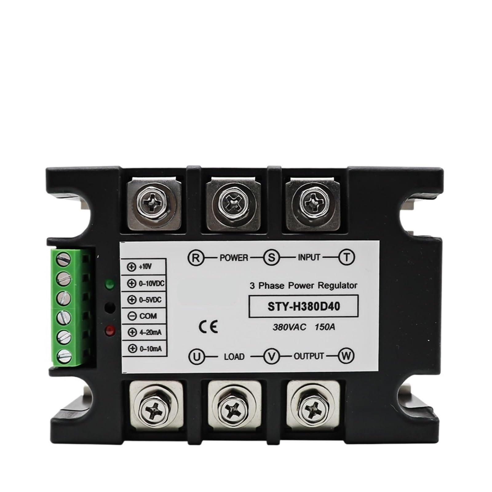 Three Phase AC Voltage Regulating Module Regulator Thyristor 380V Solid State Relay Dimming 25A-400A Potentiometer Control LABDIP(100A(18.8KW)) von LABDIP