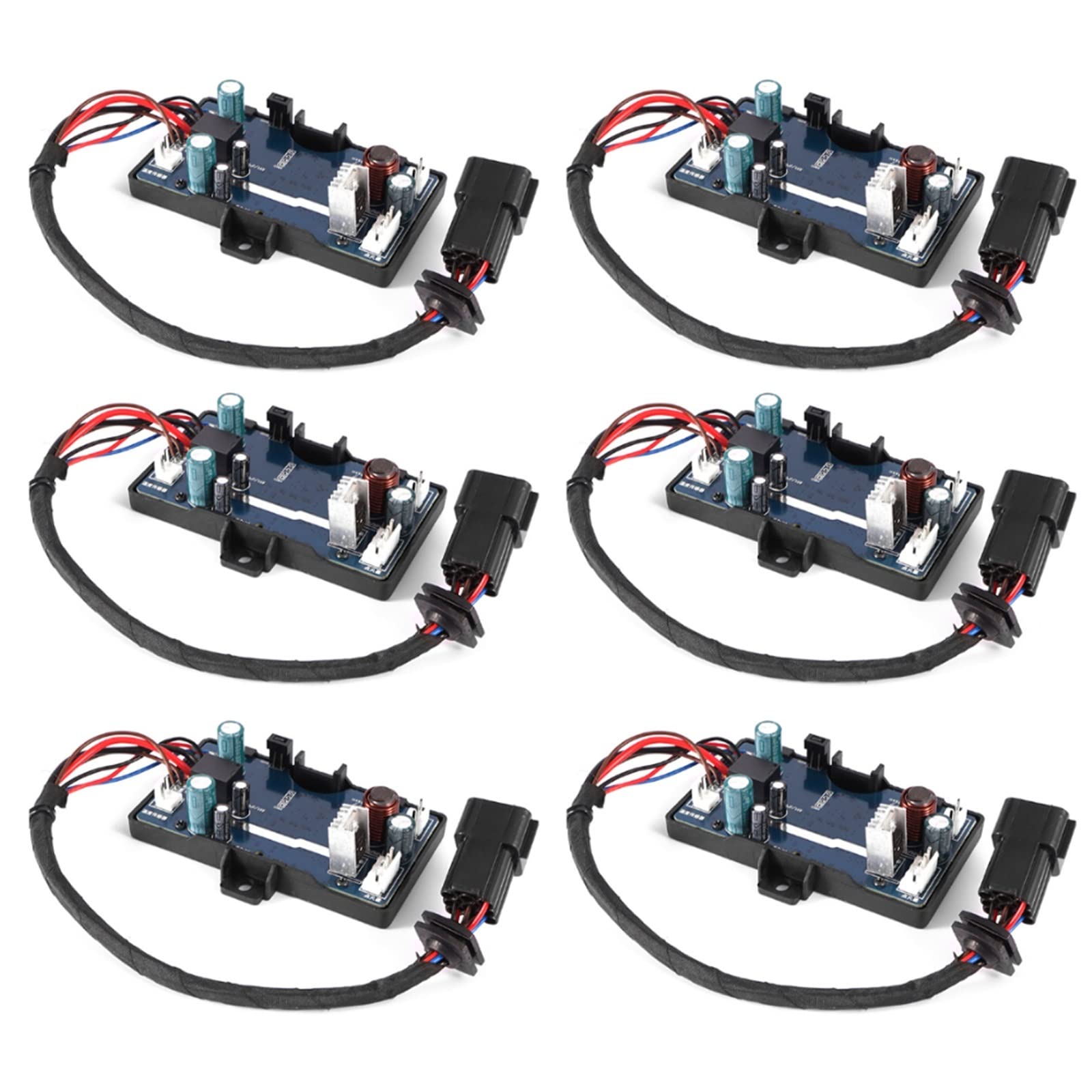 LABOIUF 1/2 STÜCKE Steuerplatine Motherboard Anzug for 12 V 24 V 5KW-8KW Diesel Lufterhitzer Auto Standheizung Zubehör Heizungsteile und Zubehör(6 PCS) von LABOIUF