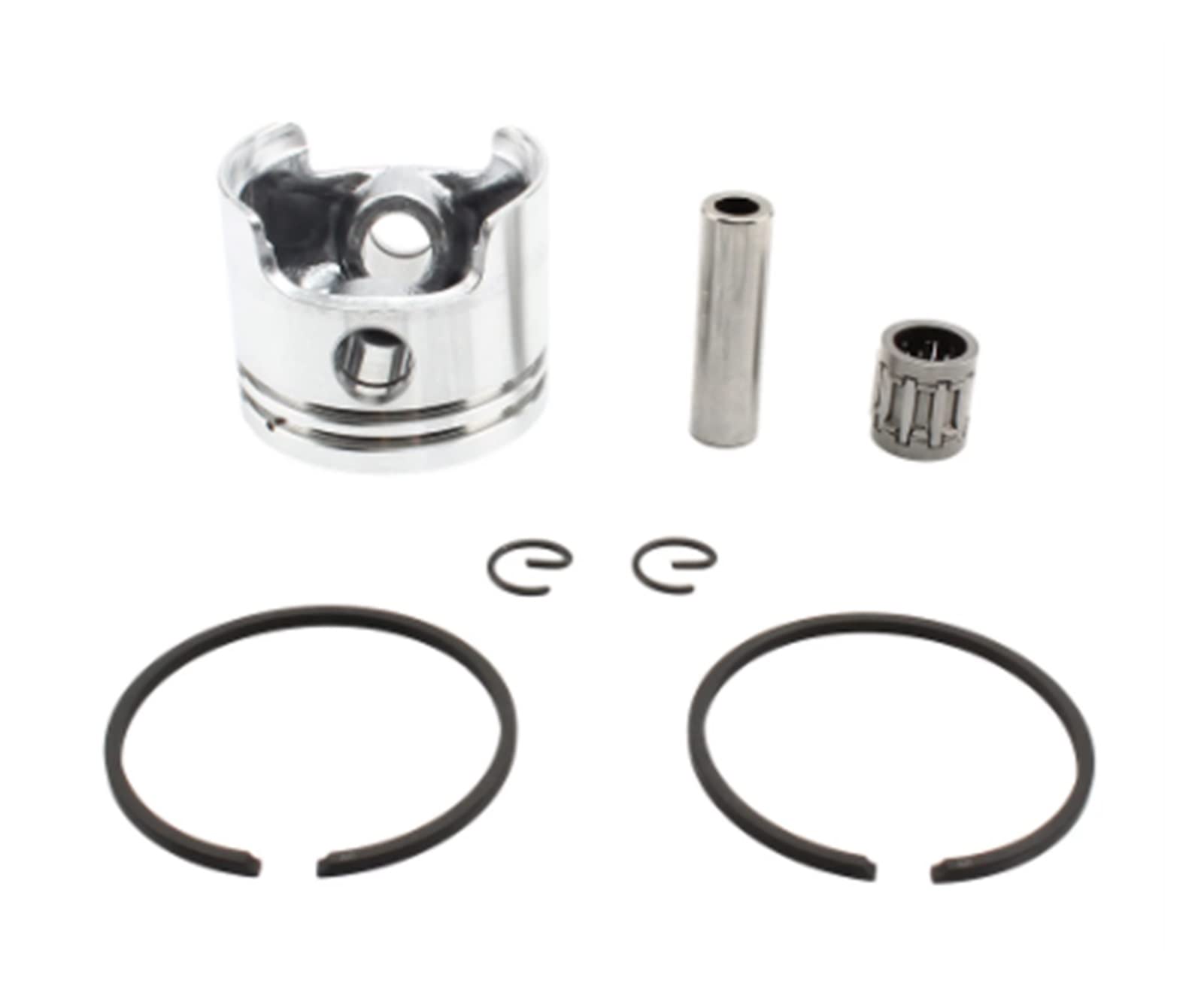 LABOIUF 2 Hubluftkühlung Motorteile 44mm Kolben 10mm Pin Ring Set Fit for 44-5 Mini ATV 2HH-122 Kolben und Ringe von LABOIUF