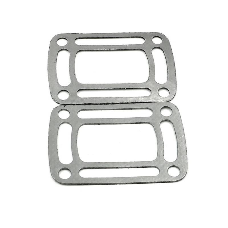 LABOIUF 2x Auspuff-Ellbogen-Riser-Basisdichtung 3850496 3863191 Fit for Omc Fit for Volvo Fit for Penta Auspuffdichtung von LABOIUF