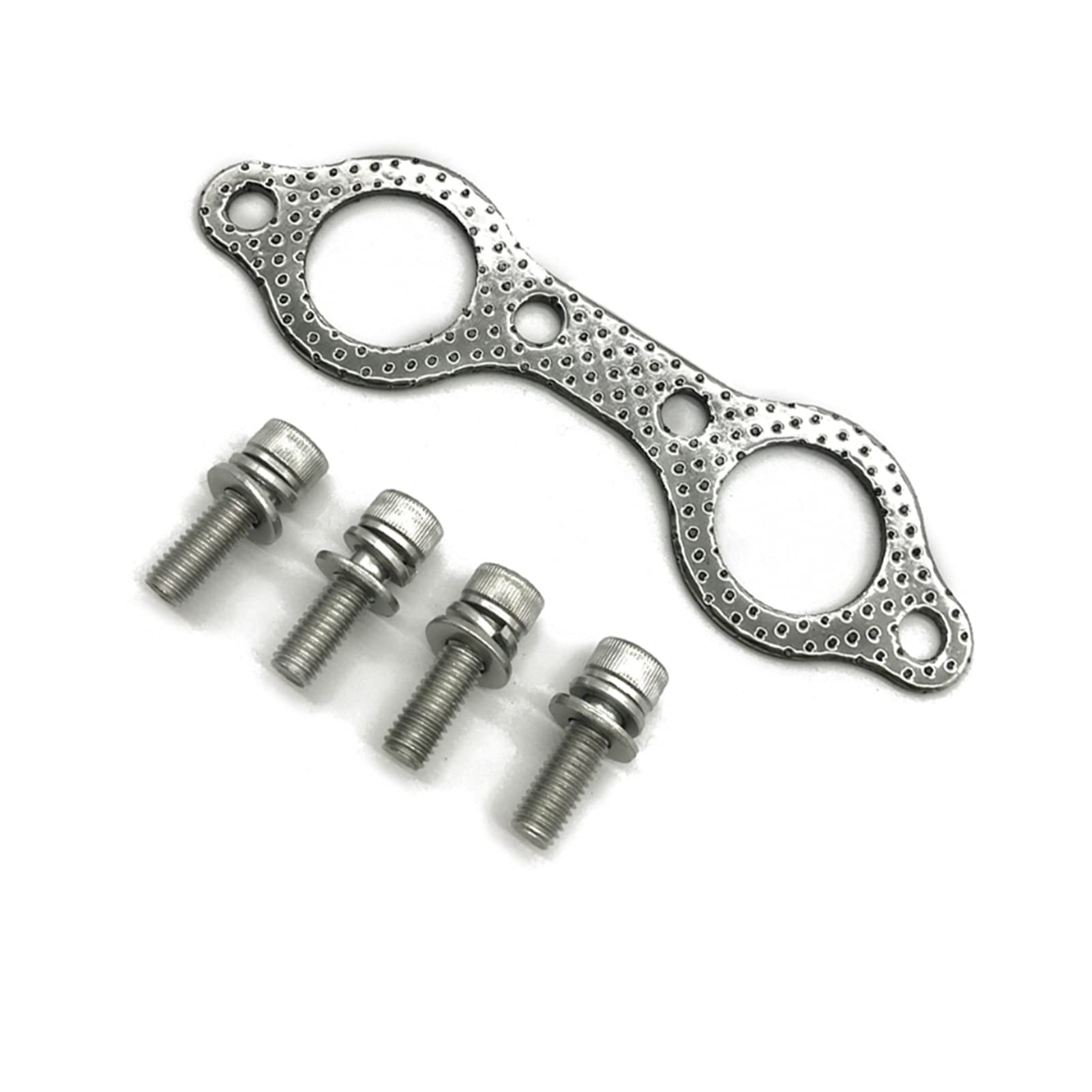 LABOIUF Abgaskrümmer-Dichtung Bolt Kit Repalcement Fit for Polaris Fit for Sportler 600 700 800 Fit for Ranger 700 Fit for RZR 800. Passt for EIN FERNSEHER Auspuffdichtung von LABOIUF