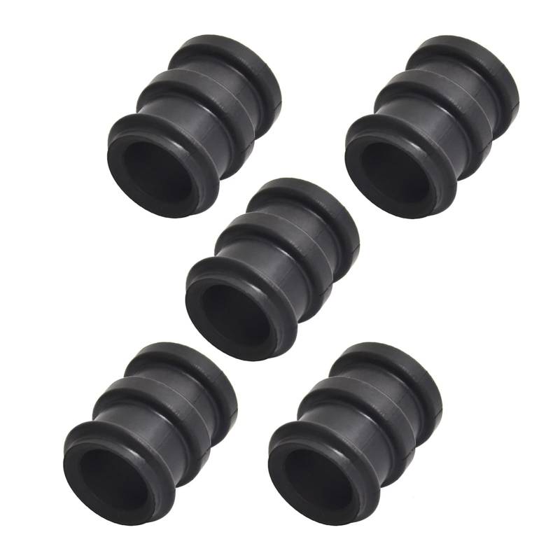 LABOIUF Auspuffschalldämpfer-Tailpipe Gummi-Dichtungsdichtung Siliziumhülse Auspuffdichtung(5 PCS) von LABOIUF