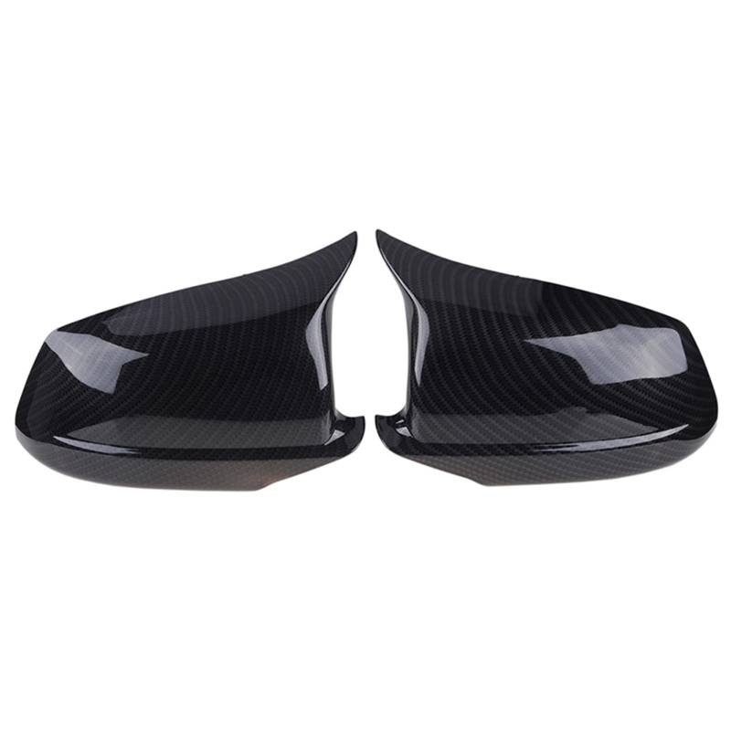 LABOIUF Rückspiegelabdeckungen Seitenspiegelkappen Passend for BMW 5er F10 F11 F18 Pre-LCI 2010–2013 M Performance Autozubehör Rückspiegel(Carbon Fiber) von LABOIUF