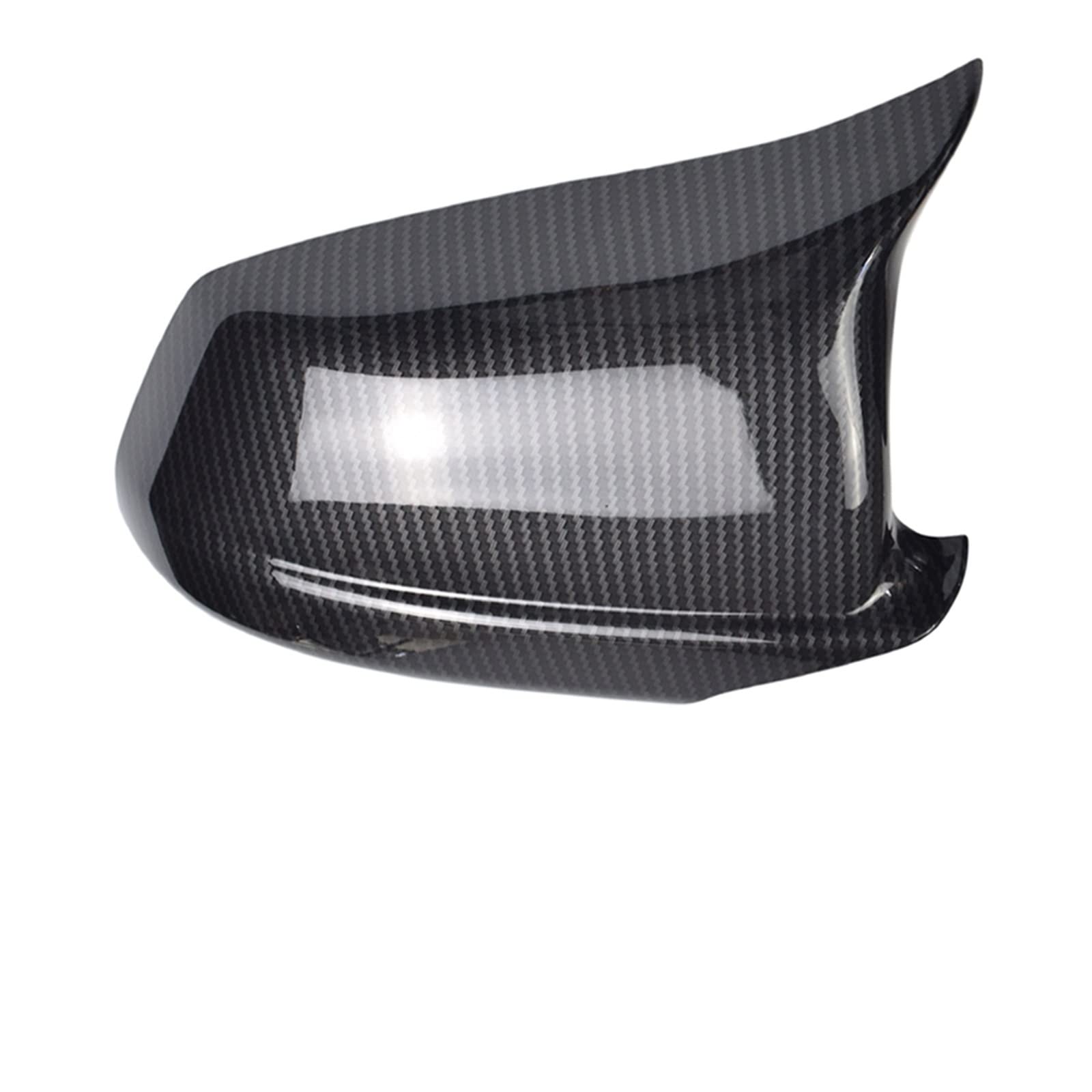 LABOIUF Rückspiegelkappe Außenspiegelabdeckung passend for BMW 5er F10 F11 F18 Pre-LCI 2010-2013 Performance Autozubehör Rückspiegel(Carbon Fiber-Right) von LABOIUF