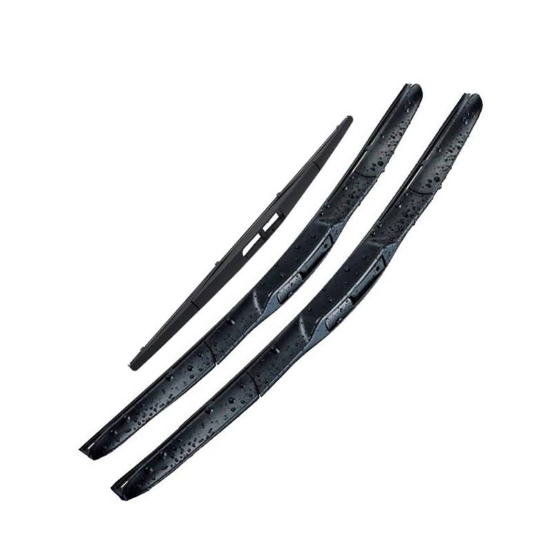 LABOIUF Wischer vorne hintere Wischerblätter Set Windschutzscheiben Windschutzscheibe Kompatibel for Mitsubishi kompatibel for Outlander MK3 2013-2016 2017 2019 Wischer von LABOIUF