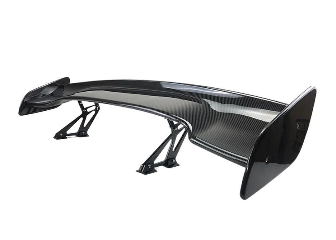 Auto Spoiler Wing Auto Universal Heckspoiler Flügel Schwanz Air Dam 145CM Hinten Stamm Flügel Spoiler Für Limousine Carbon Faser Dachheckspoiler von LABUNE