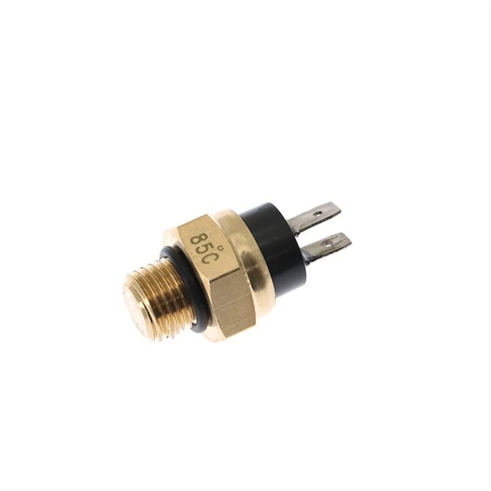 Lenker-Momentschalter Motorrad Elektrische Kühler Lüfter Wassertemperatur Thermostat Schalter Temperatursensor M14/M16*1,5mm Für 200 250 400 450 (Color : M14 85 Degrees) von LABUNE