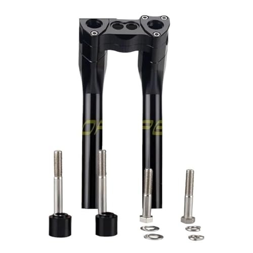 Lenkererhöhung Motorrad-Aluminium-Lenker-Riser-Kit Pullback-Klemme für Ha&rley für Bobber für Dyna für Low für Reiter für Straße für Fat für Bob für FXD Motorrad-Lenkerklemmerhöhung von LABUNE