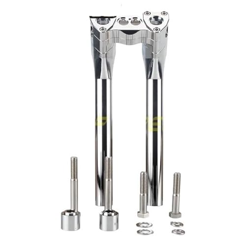 Lenkererhöhung Motorrad-Aluminium-Lenker-Riser-Kit Pullback-Klemme für Ha&rley für Bobber für Dyna für Low für Reiter für Straße für Fat für Bob für FXD Motorrad-Lenkerklemmerhöhung von LABUNE