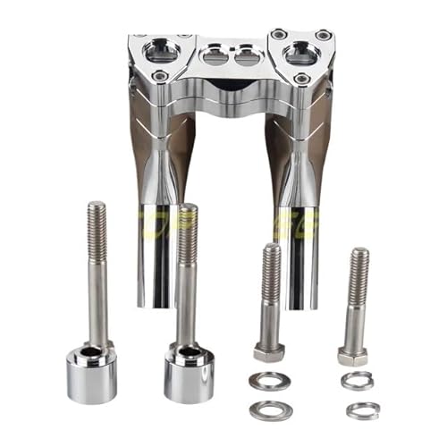 Lenkererhöhung Motorrad-Aluminium-Lenker-Riser-Kit Pullback-Klemme für Ha&rley für Bobber für Dyna für Low für Reiter für Straße für Fat für Bob für FXD Motorrad-Lenkerklemmerhöhung von LABUNE