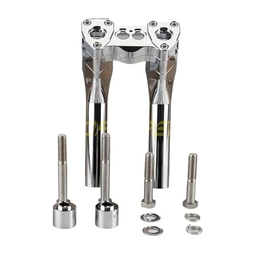 Lenkererhöhung Motorrad-Aluminium-Lenker-Riser-Kit Pullback-Klemme für Ha&rley für Bobber für Dyna für Low für Reiter für Straße für Fat für Bob für FXD Motorrad-Lenkerklemmerhöhung von LABUNE