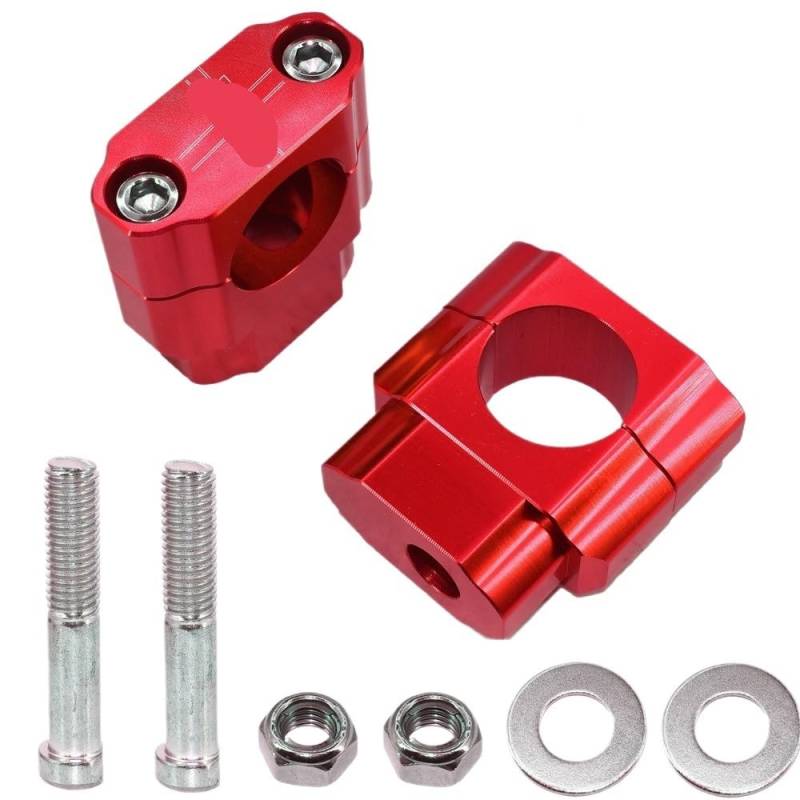 Lenkererhöhung Motorrad Lenker Bar Mount Clamp Riser Adapter Für Schmutz Für Pit Für Fahrrad Motocross Zubehör Motorrad-Lenkerklemmerhöhung von LABUNE