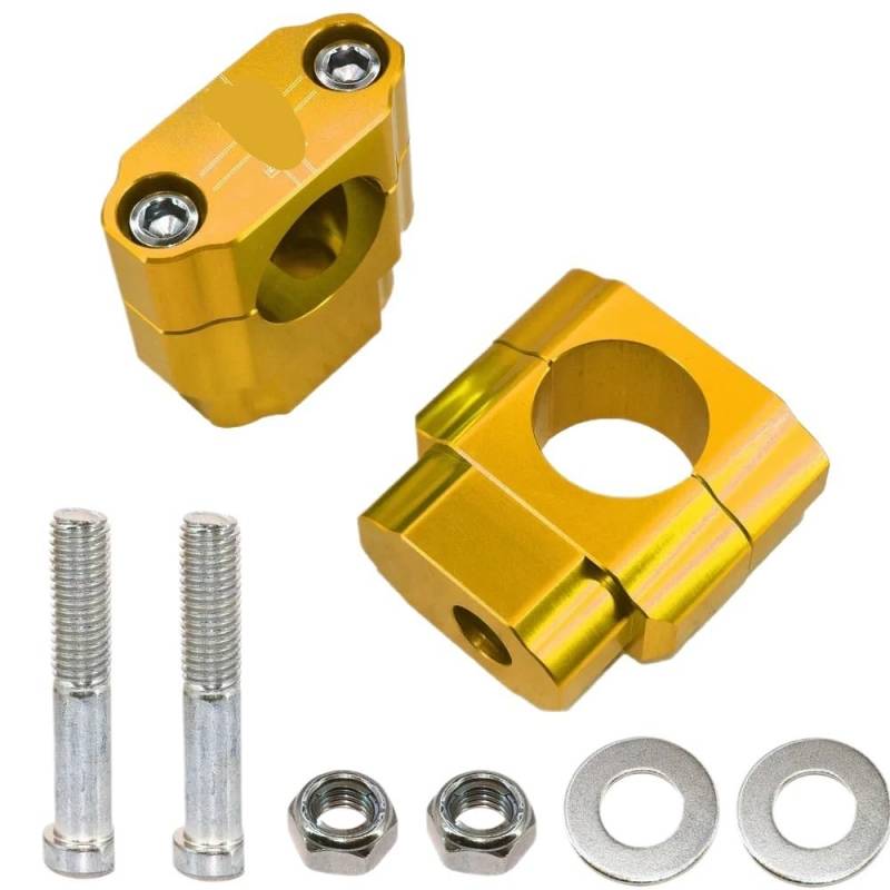 Lenkererhöhung Motorrad Lenker Bar Mount Clamp Riser Adapter Für Schmutz Für Pit Für Fahrrad Motocross Zubehör Motorrad-Lenkerklemmerhöhung von LABUNE