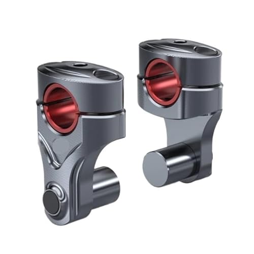 Lenkererhöhung Motorrad-Lenkererhöhung Riser Clamp Lenker Festsitz Modifikation Zubehör Universal Für 22MM 28MM Motorrad-Lenkerklemmerhöhung von LABUNE