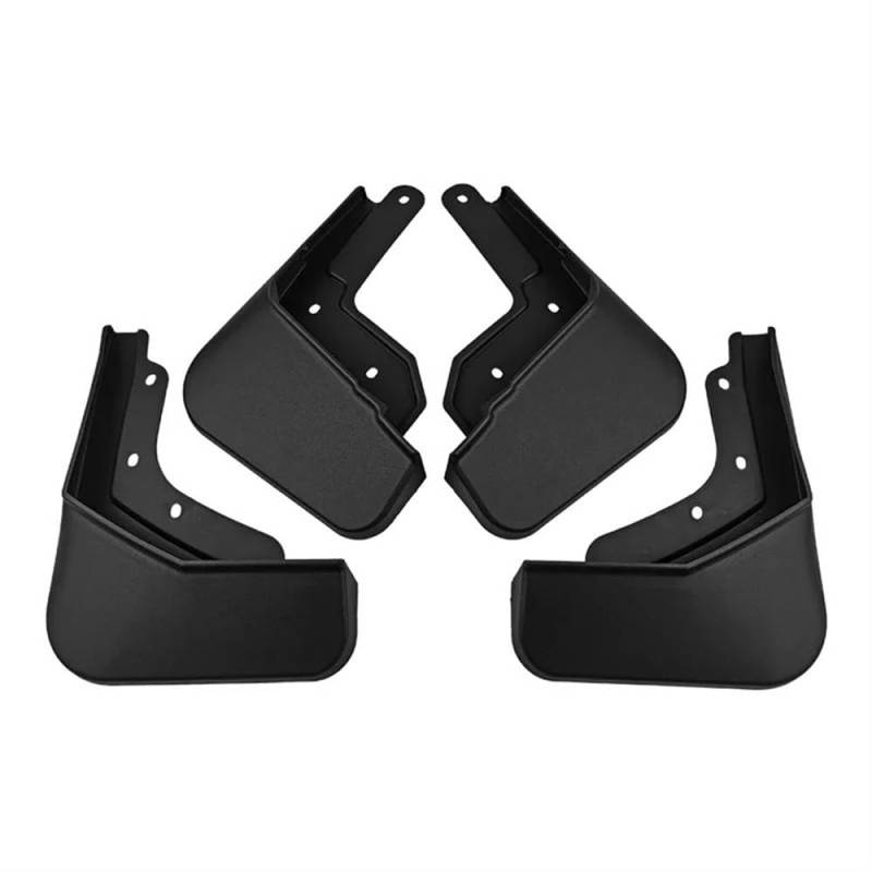 Schmutzfänger Für Polestar 2 2021-2023 Schlamm Flaps Für Splash Guards Mudflap Auto Zubehör Vorne Hinterräder Kotflügel Schmutzfänger Schwarz von LABUNE