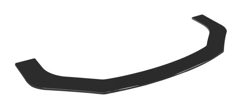 Frontstoßstange Spoiler Für A3 A4 A5 A6 A7 A8 TT RS RS3 RS4 RS5 RS6 Q3 Q5 Q7 Für Quattro Universal Frontschürze Lip Splitter Body Kit Auto Front Spoiler(Glossy Black) von LADPZJNW