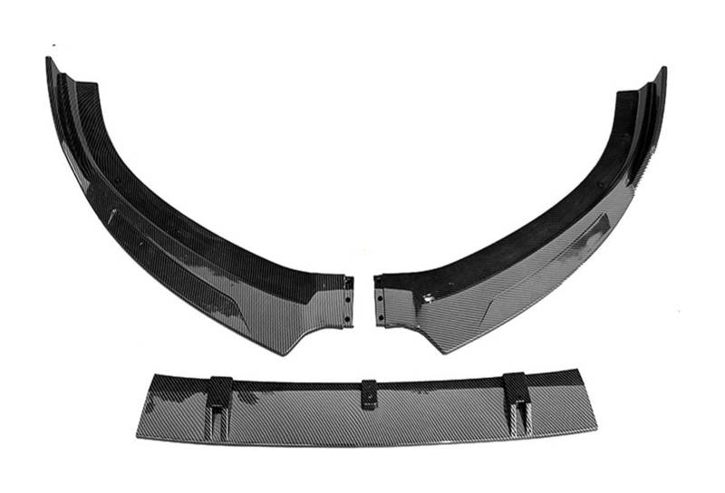 Frontstoßstange Spoiler Für A3 S3 2014 2015 2017 Front Stoßstange Splitter Spoiler Röcke Lip Carbon Oberfläche Körper Kit Nachrüstung Auto Heckspoiler Spoiler Flügel(Carbon Surface) von LADPZJNW