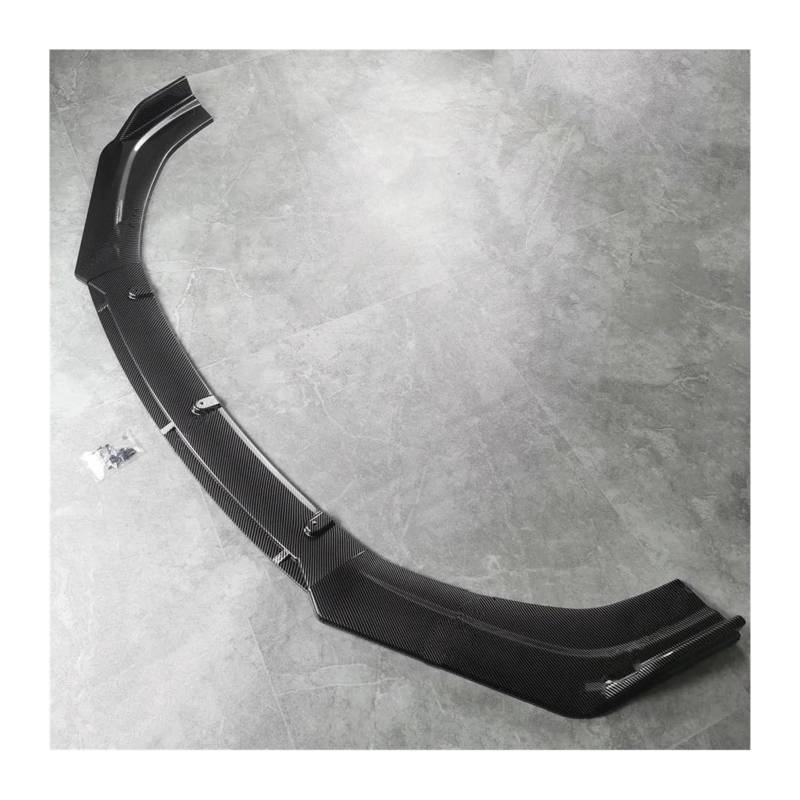 Frontstoßstange Spoiler Für A6 C7 4G Für TDI Für FSI 2011-2014 Pre-Lci Styling Bodykits Tuning Auto Vorderen Stoßstange Lip Spoiler Splitter Diffusor 3Pcs(Carbon Look) von LADPZJNW