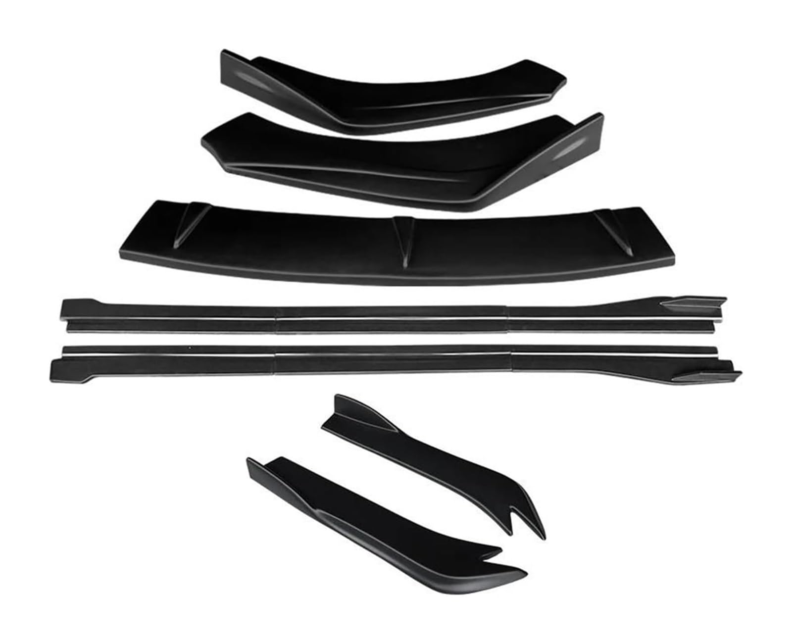 Frontstoßstange Spoiler Für A7 2015-2018 Auto Front Stoßstange Splitter Lip Body Kit Spoiler Seite Röcke Extensions Hinten Wrap Winkel Seite Schritt Rock(B) von LADPZJNW