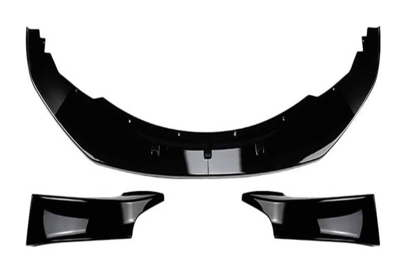 Frontstoßstange Spoiler Für B&MW 1 Serie F20 F21 Style Canard Cover Trim Splitter Frontstoßstange Lip Spoiler Auto Frontstoßstange Splitter 2012 Bis 2014(1 Set Gloss Black) von LADPZJNW