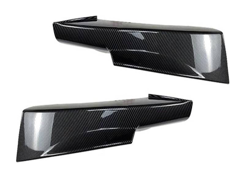 Frontstoßstange Spoiler Für B&MW 3 Serie E90 E91 Für LCI 2009-2012 Auto Frontstoßstange Lippensplitter Diffusor Body Kits Spoiler Stoßstangenschutz Frontspoiler(Carbon Look Splitter) von LADPZJNW