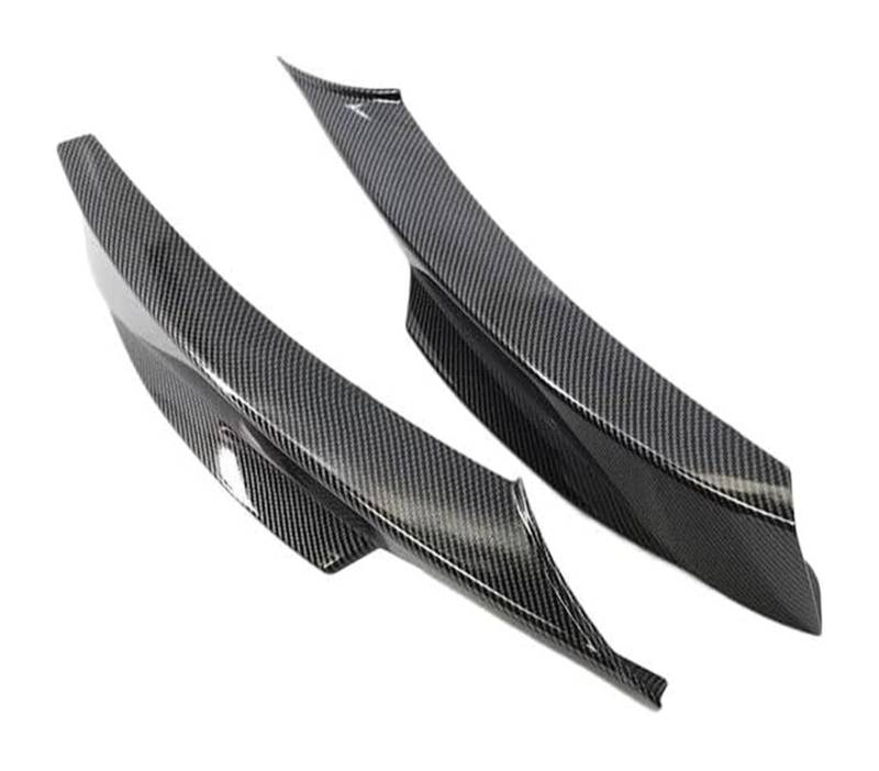 Frontstoßstange Spoiler Für B&MW 3er E90 E91 328i 325i LCI Sport 2009-2012 Frontsplitter Stoßstangenlippenabdeckungen Carbon Lo Auto Frontstoßstangensplitter(Carbon Look) von LADPZJNW