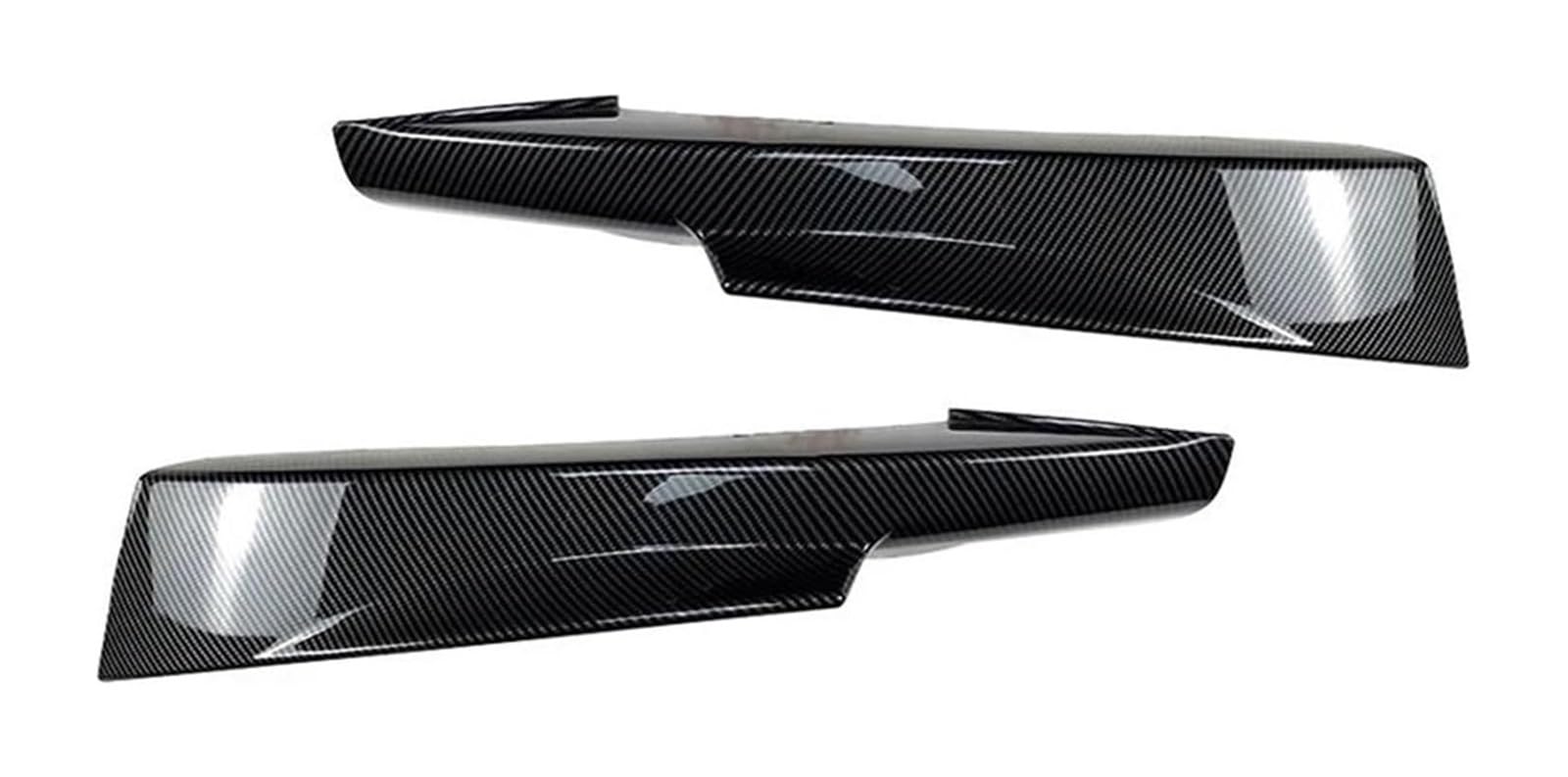 Frontstoßstange Spoiler Für B&MW 3er E90 E91 Für LCI Sport 2009–2012 Auto-Frontstoßstange Lippensplitter Diffusor Body-Kits Spoiler Stoßstangenschutz(Carbon Look Splitter) von LADPZJNW