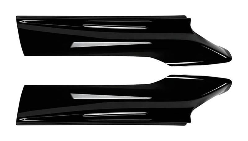 Frontstoßstange Spoiler Für B&MW 5 Series F10 F11 Sport 2011–2017 Auto-Frontsplitter-Lippenspoiler Eckverkleidung Splitter-Spoiler Auto-Frontspoiler 1 Paar(Glossy Black) von LADPZJNW