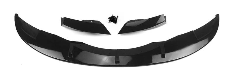 Frontstoßstange Spoiler Für B&MW E90 E92 E93 M3 2007-2013 V Style Base Coupe/Limousine Frontstoßstange Spoiler Lippe Auto Unterkörper Kit Splitter Blade von LADPZJNW