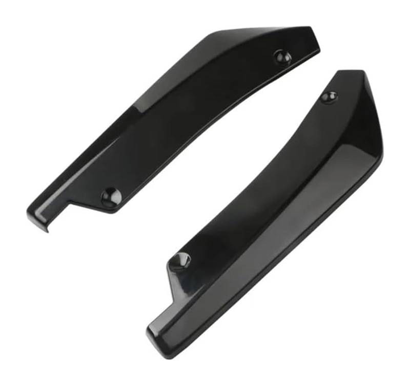 Frontstoßstange Spoiler Für B&MW F20 F30 G20 F31 F34 F10 G30 F11 X3 F25 X4 I3 M3 M4 1 3 5 Serie Vorne Hinten Stoßstange Streifen Lip Spoiler Diffusor Splitter Frontspoiler(Schwarz) von LADPZJNW