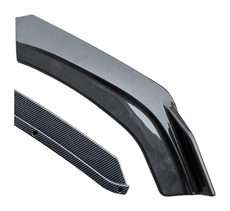 Frontstoßstange Spoiler Für Hyundai Für Elantra 2012-2015 Frontschürze Spoiler Schutz Platte Lip Body Kit Oberfläche Kinn Schaufel Auto Hinten Spoiler(All Carbon Surface) von LADPZJNW